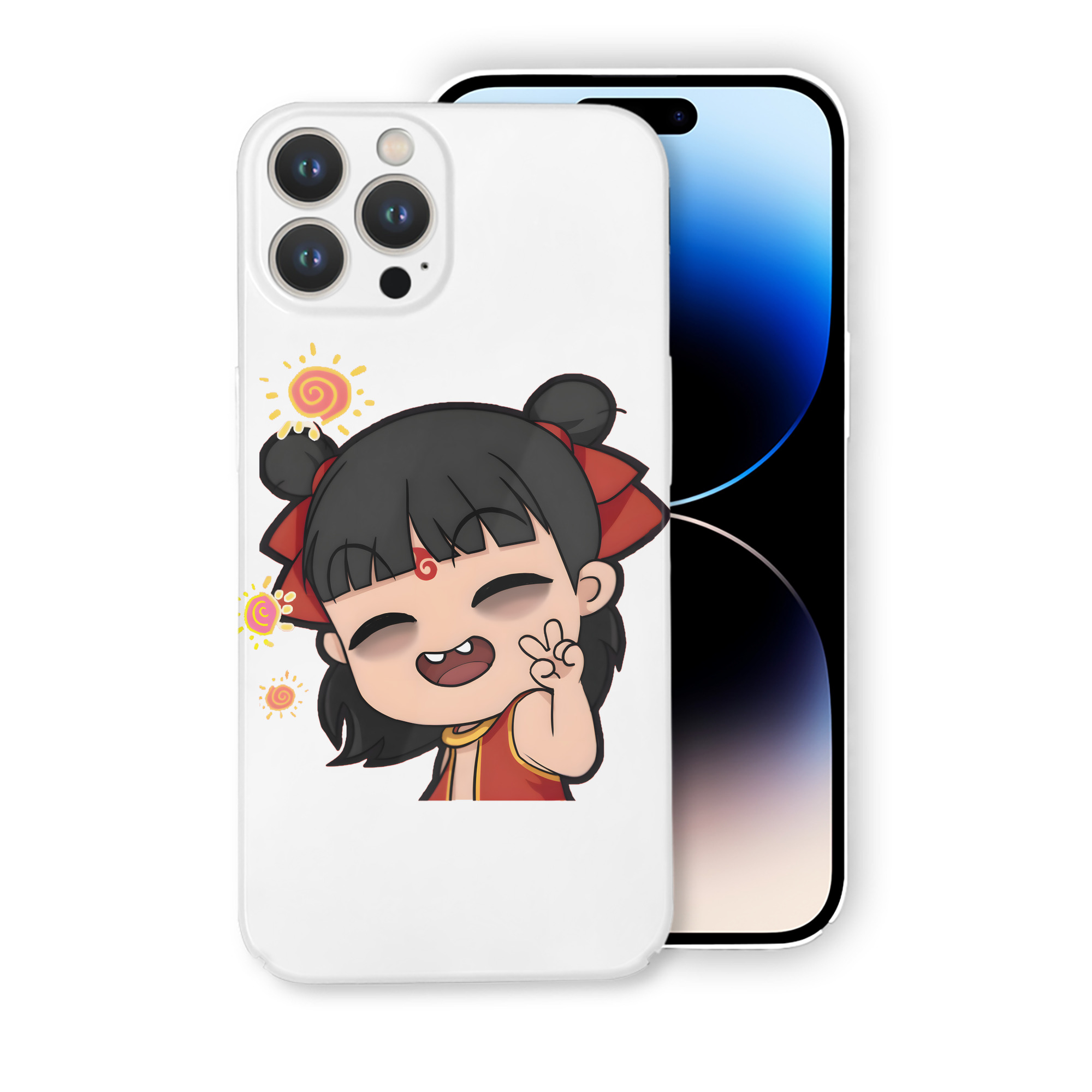（画像用） Ne Zha 2 ナタ 魔童の大暴れ 【iPhone 14シリーズ対応】ハードケース